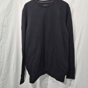 Shaquille O'Neal Black & Gray Crewneck Sweatshirt XLG Tall